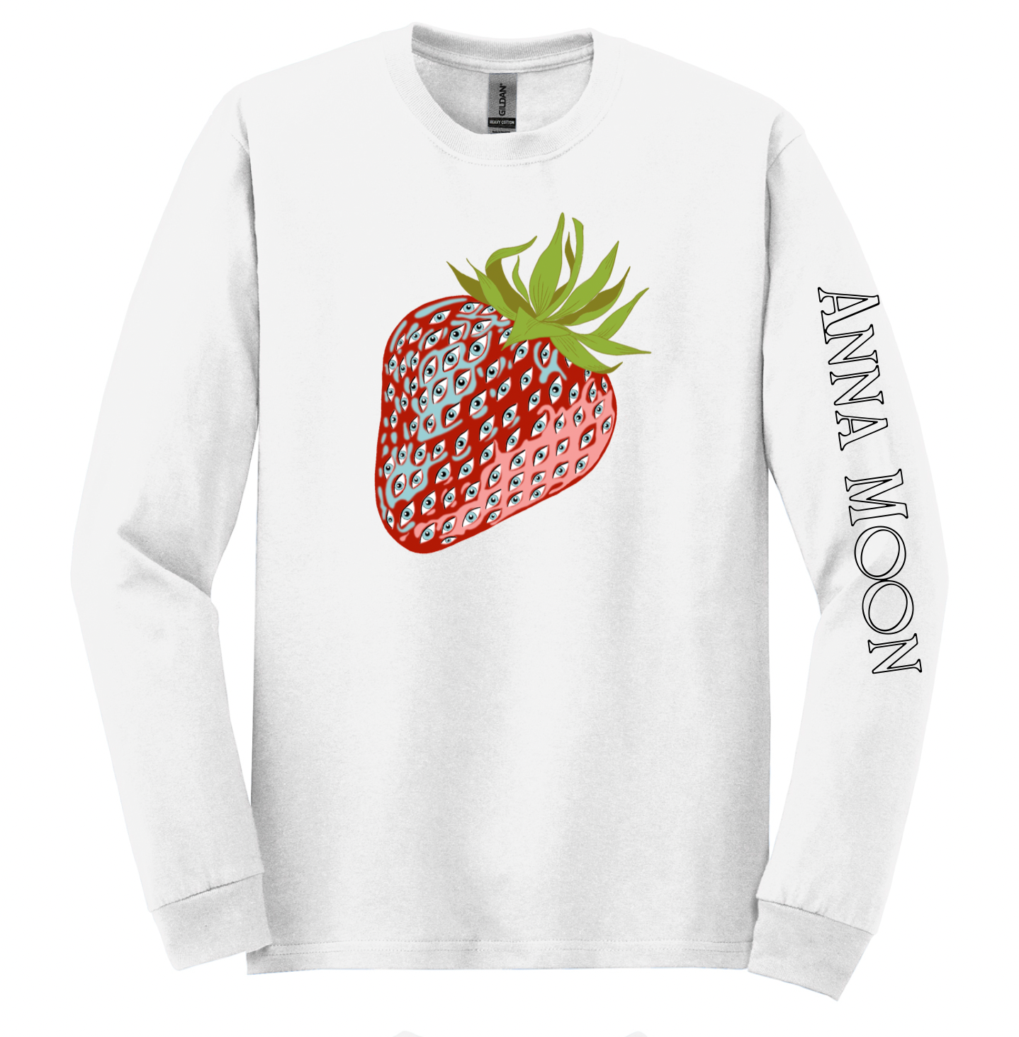 Anna Moon long sleeve strawberry shirt